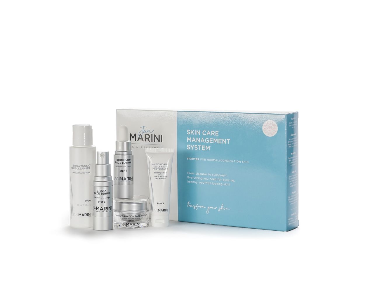Skin Care Management System (Normal/Combination Skin) Travel Size